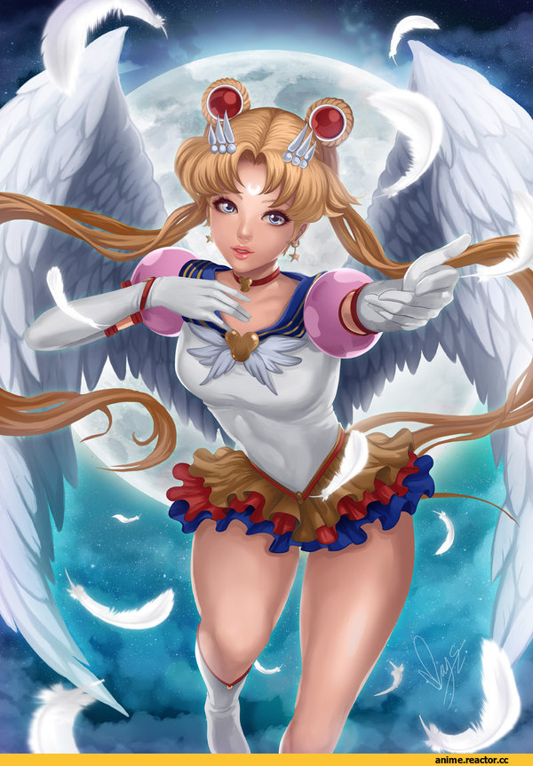 sailor moon, art барышня, Anime