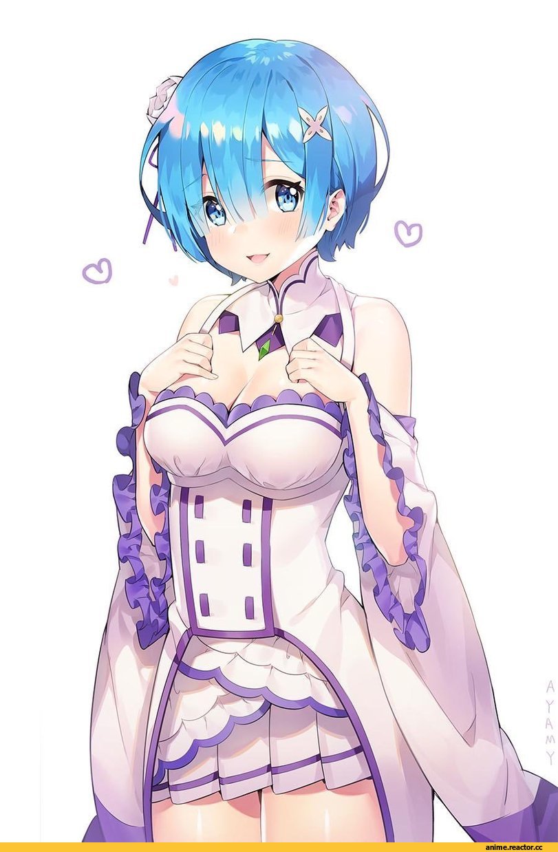 Rem (re zero), Re Zero Kara Hajimeru Isekai Seikatsu, ayamy_garubinu, Anime
