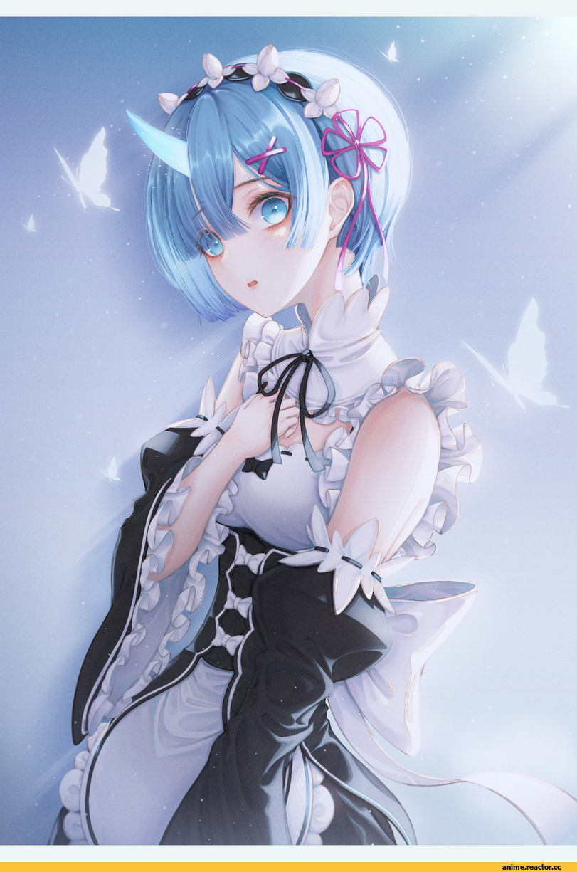 yuka865, Anime Art, artist, Rem (re zero), Re Zero Kara Hajimeru Isekai Seikatsu, Anime