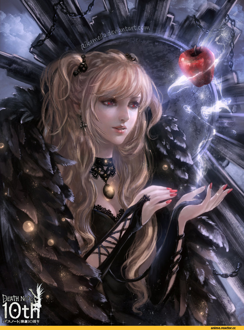 amane misa, death note, арт барышня, красивые картинки, Anime
