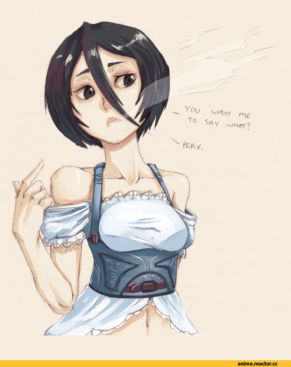 Rukia Kuchiki, Bleach, арт барышня, красивые картинки, Anime