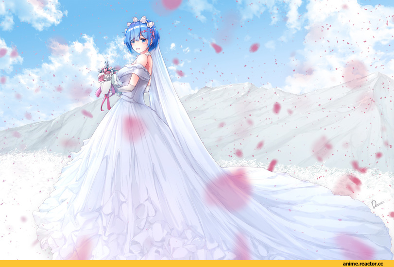 Re Zero Kara Hajimeru Isekai Seikatsu, Rem (re zero), dermar, Anime