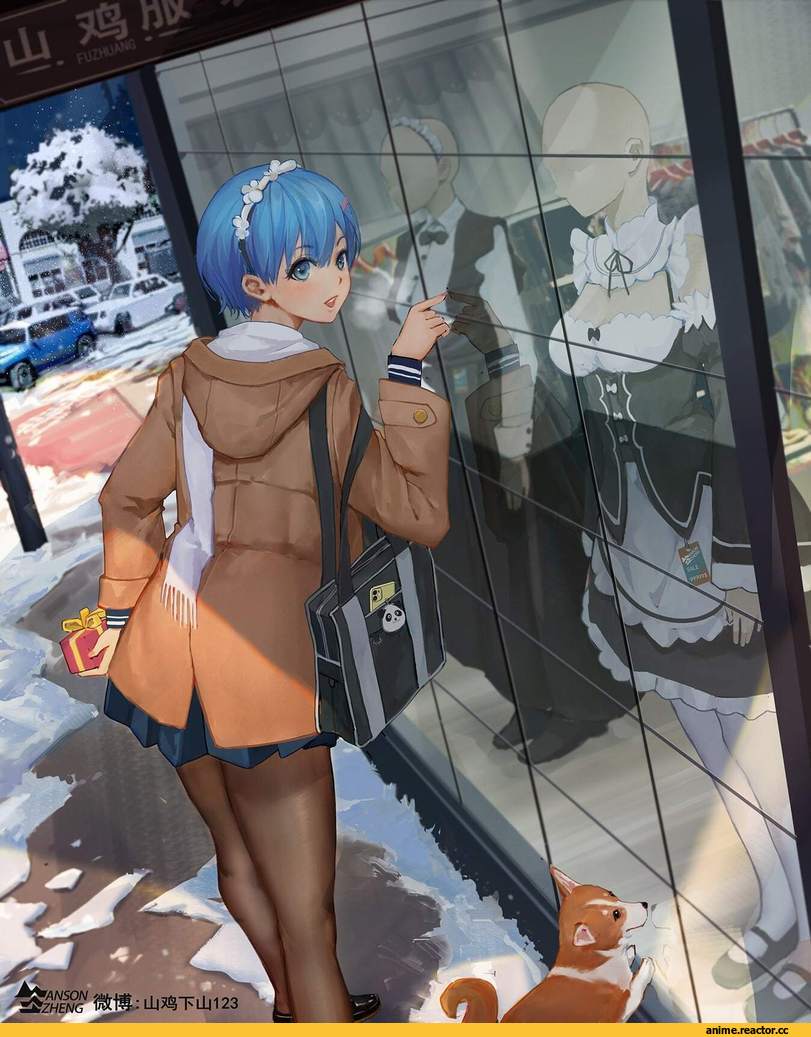 Rem (re zero), Re Zero Kara Hajimeru Isekai Seikatsu, Anson Zheng, Anime