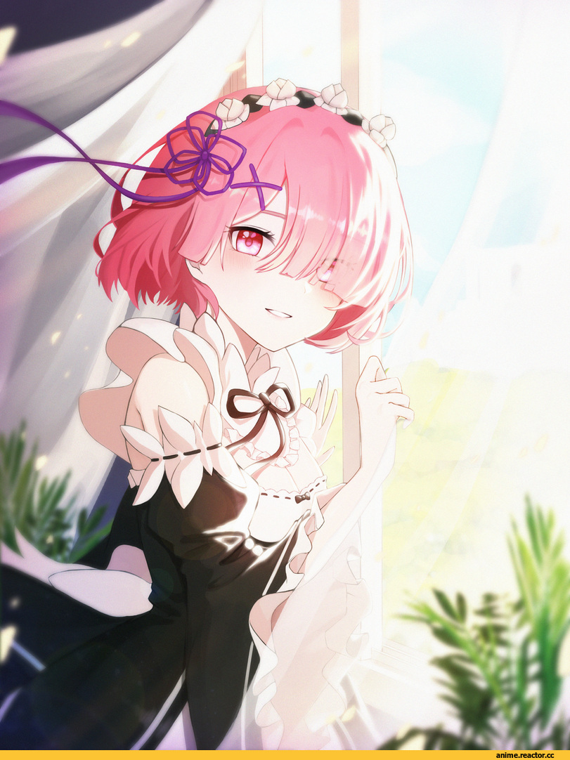 nani (goodrich), Anime Art, artist, Ram (Re Zero), Re Zero Kara Hajimeru Isekai Seikatsu, Rem (re zero), Anime