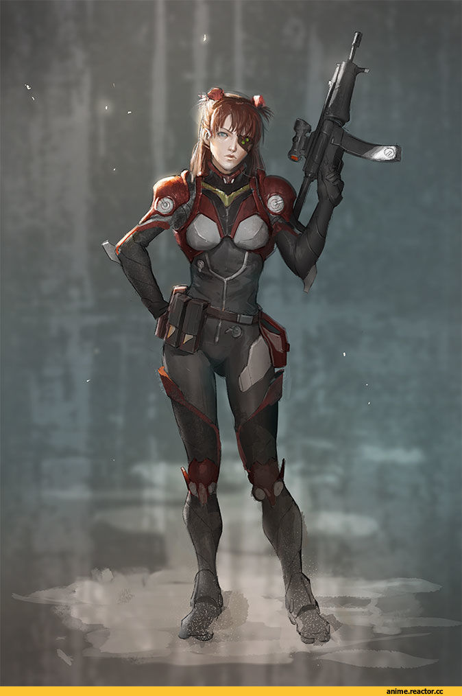 арт барышня, красивые картинки, asuka, Evangelion, Anime