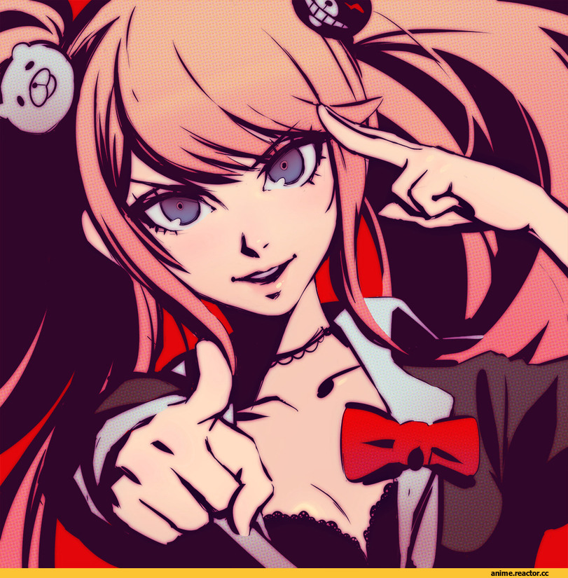 KR0NPR1NZ, art барышня, красивые картинки, Junko Enoshima, Danganronpa, Anime