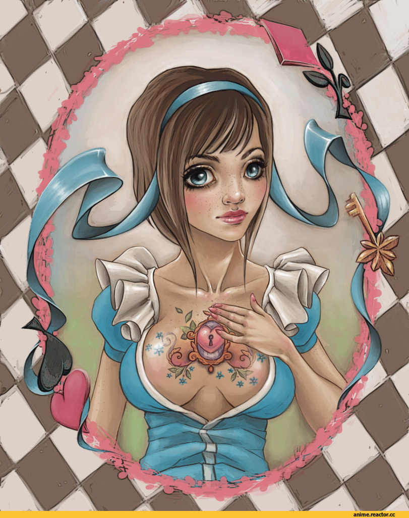 art барышня, красивые картинки, Alice, art, удалённое, Anime