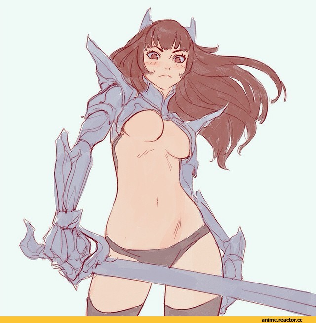 KR0NPR1NZ, арт барышня, красивые картинки, Kiryuuin Satsuki, Kill la Kill, Anime