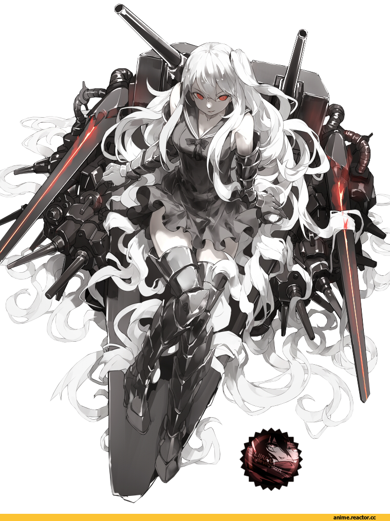 арт барышня, красивые картинки, Kantai Collection, Aircraft Carrier Oni, Anime