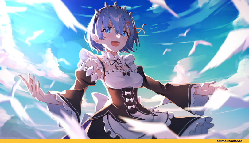 tapioka (oekakitapioka), Anime Art, artist, Rem (re zero), Re Zero Kara Hajimeru Isekai Seikatsu, Anime