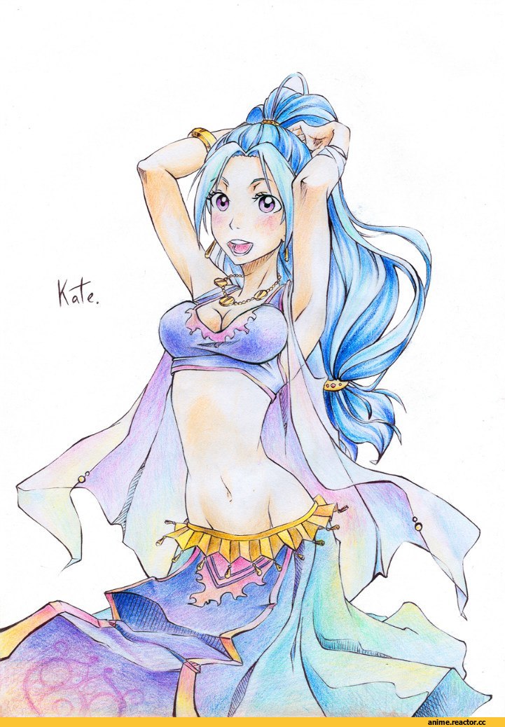 красивые картинки, art девушка, artist, Kate, Nefertari Vivi, карандаши, карандаш, fandom, личное, заминусовали, Anime, One Piece, art, Нефертари Виви, SmallOrange