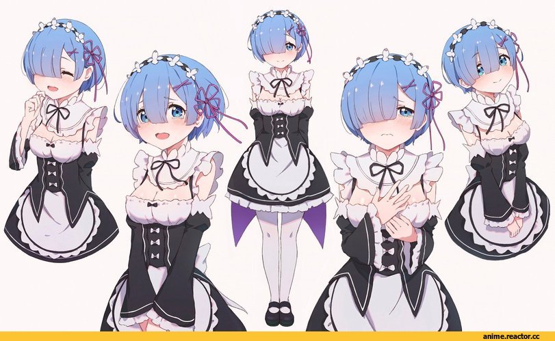 Rem (re zero), Re Zero Kara Hajimeru Isekai Seikatsu, lunia (artist), Anime
