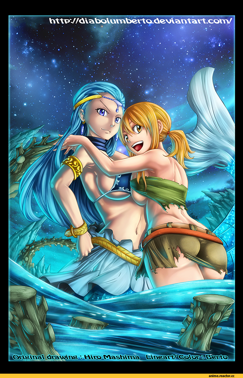 Diabolumberto, Fairy Tail, арт барышня, красивые картинки, Anime