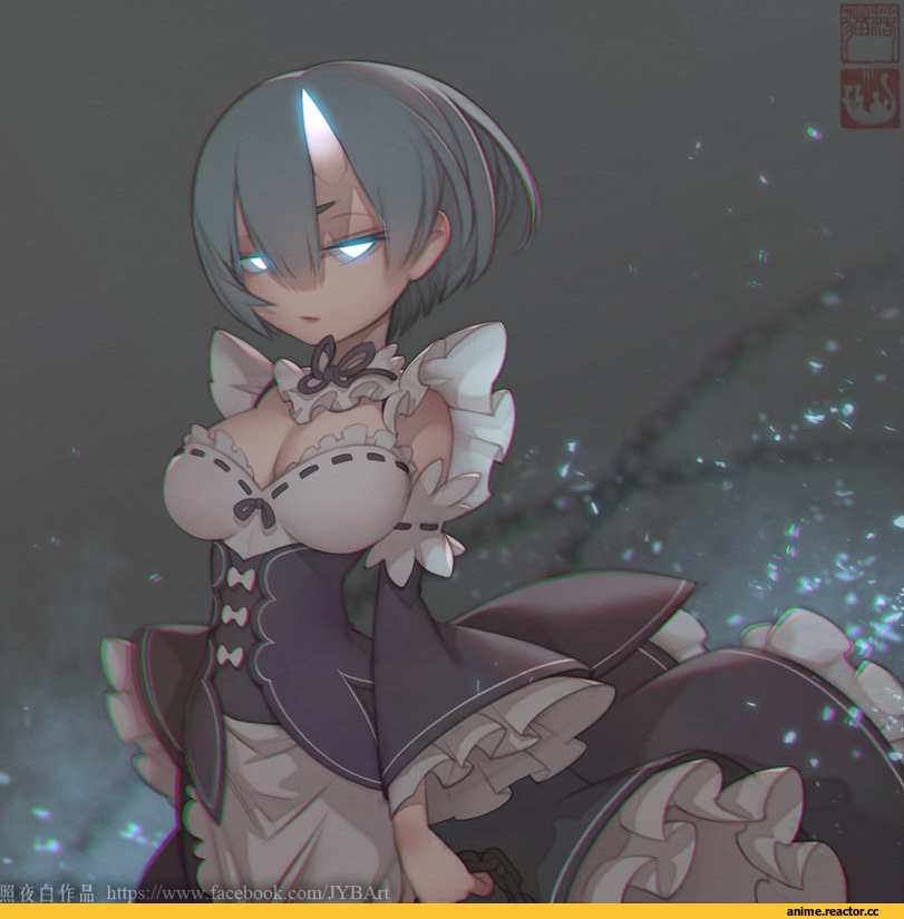 Rem (re zero), Re Zero Kara Hajimeru Isekai Seikatsu, JYB Art, artist, Anime