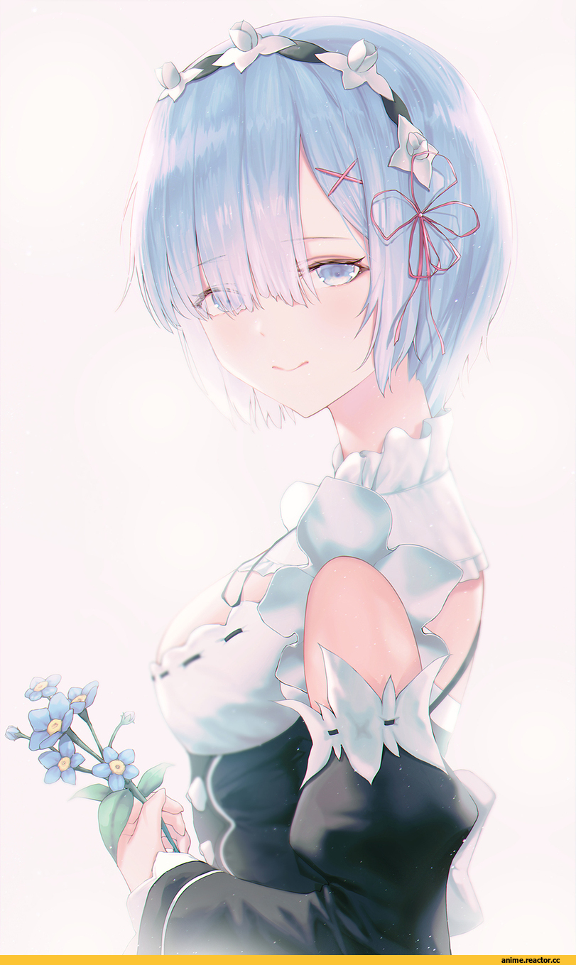 moda (mo da 3), Anime Art, artist, Rem (re zero), Re Zero Kara Hajimeru Isekai Seikatsu, Anime
