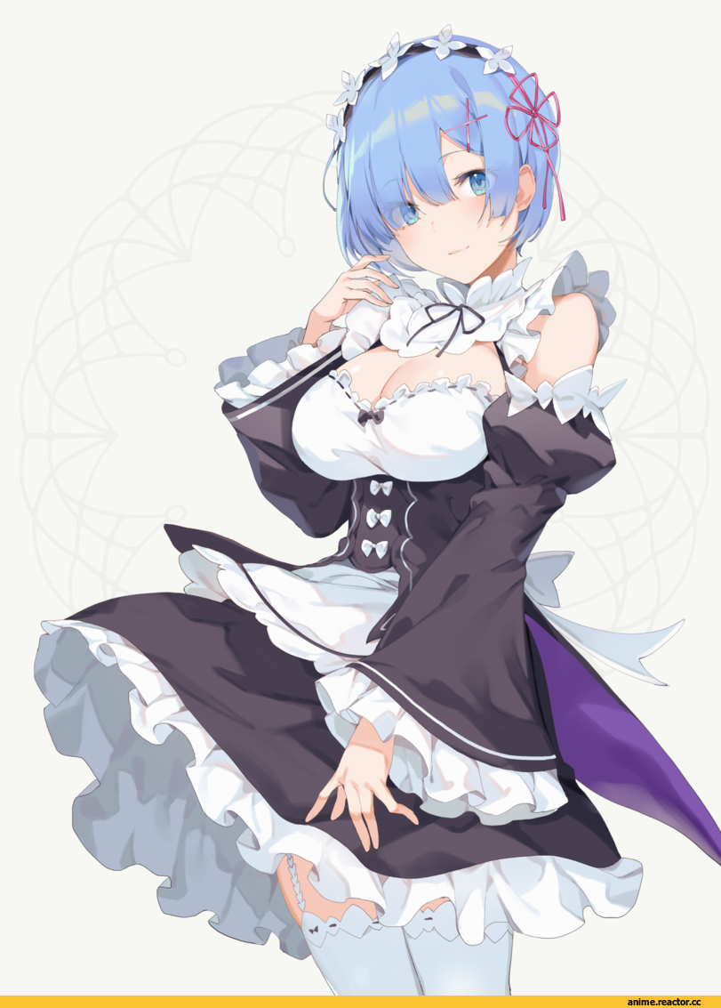 Ikomochi, Anime Art, artist, Rem (re zero), Re Zero Kara Hajimeru Isekai Seikatsu, Anime